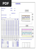 SPC Data Sheet: X-Bar Chart