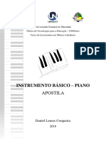 Apostila de Instrumento Basico - Piano PDF