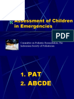 Assessment of Children in Emergencies: Committee On Pediatric Resuscitation, The Indonesian Society of Pediatrician