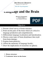 Report - Language and The Brain