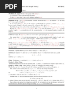 Problem 5, Page 9.: Math 368. Combinatorics and Graph Theory. Fall 2012