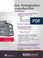 Reemplacamiento Edomex 2019 PDF Módulos de Recaudación