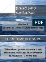 El Bautismo Que Salva