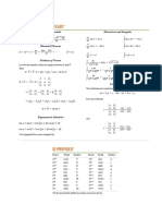 Mathematicalformulas : Quadratic Formula Derivatives and Integrals