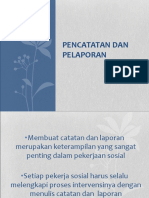 Pencatatan Dan Pelaporan