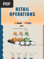 Operations Retail Big Bazaar