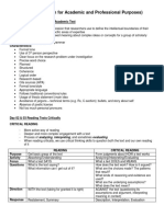 APP 002 (English For Academic and Professional Purposes) : Day 01 Explaining The Nature of Academic Test Academic Writing