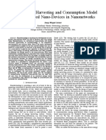 A Joint Energy Harvesting and Consumption Model For Self-Powered Nano-Devices in Nanonetworks