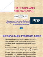 Sistem Penunjang Keputusan (SPK)