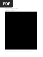 Step 1: Create A New Document (600X700px) - Fill Your Canvas With Black