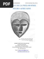 FLO - Intérêt de La Philosophie Négro Africain PDF