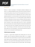 Pathophysiology and Management of Psoriasis Diseas1