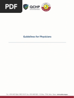 Guidelines For Physicians