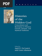 Histories of The Hidden God PDF