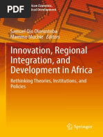 (Advances in African Economic, Social and Political Development) Samuel Ojo Oloruntoba, Mammo Muchie - Innovation, Regional Integration, and Development in Africa-Springer International Publishing (20