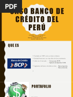 Caso Banco de Crédito Del Perú: Jimena Castelblanco Camilo Olarte María Fernanda Botero David Engativa