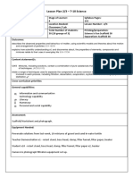 Lesson Plan 2/3 - 7-10 Science: SC4-16CW