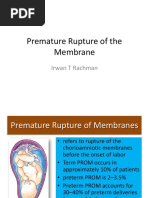 Premature Rupture of The Membrane