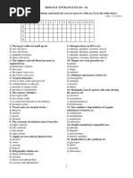 Bio Test 1 e