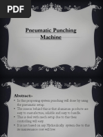 Pneumatic Punching Machine