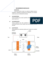 Recubrimiento Metalico