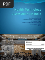 165 Health Technology Assessment in India