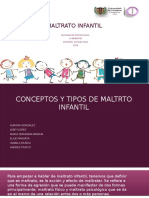 Maltrato Infantil Diapositivas