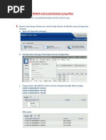 NOKIA Cell Lock/Unlock Using Plan: Below Steps Need To Follow To Lock/Unlock Nokia Site For Pre/Post Logs