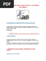 Trabajo de Fiscalización y Control de Obras