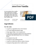 Easy Gluten-Free Vanilla Cake - Gluten-Free Palate