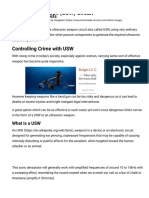 Ultrasonic Weapon (USW) Circuit - Homemade Circuit Projects PDF