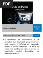 Atualização de GPS NX700