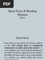 Force and Bending Moment