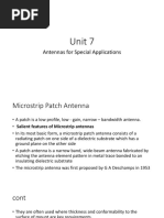 Antennas For Special Applications