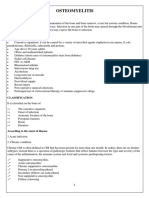 Osteomyelitis: Classification