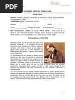 PRUEBA DE LECTURA DOMICILIARIA Oliver Twist