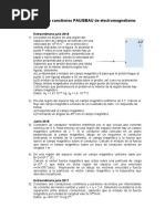 Ejer PAU Electromagnetismo