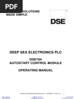 Deep Sea 704 Manual