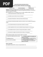 EVALUACIÓN Cs. Naturales 4°