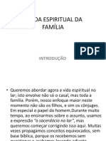 A Vida Espiritual Da Família