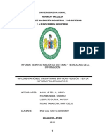 Informe Erp Polleria Marios