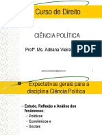 Power Point de Ciência Política - Prof Adriana