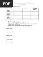 Ionic Covalent Bonds Pract