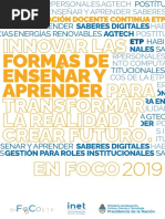 Programa - Espacio Curricular Postitulo Metodologías Innovadoras - Flipped Learning