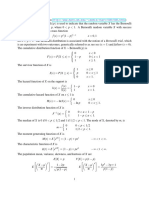 Bernoulli Distribution (From