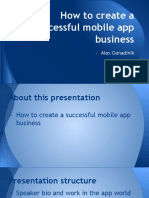 Mobile Apps Presentation