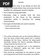 Surface Electrodes and - Deep-Seated Electrodes