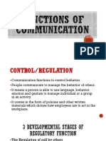 Functions of Comm