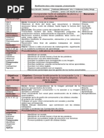 Planificación Lenguaje 1 Basico Semana 1 Al 5 de Julio 2019