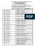 Pembimbing KP 2018-2019